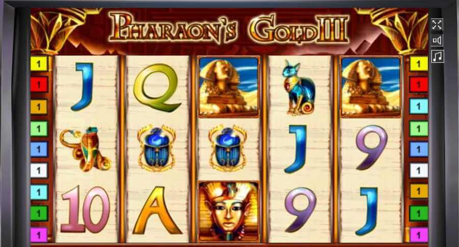 Золото Фараонов 3 с выводом Золото Фараонов 3 на рубли